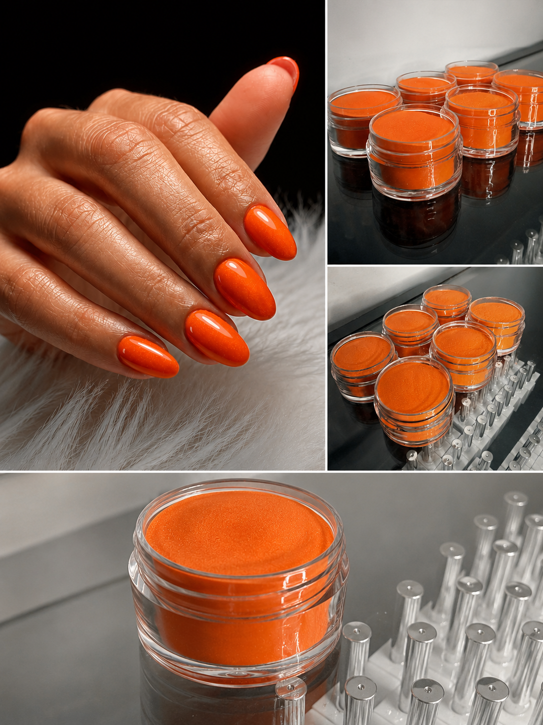 Tangerine Glow – Polímero de Color | 20 g