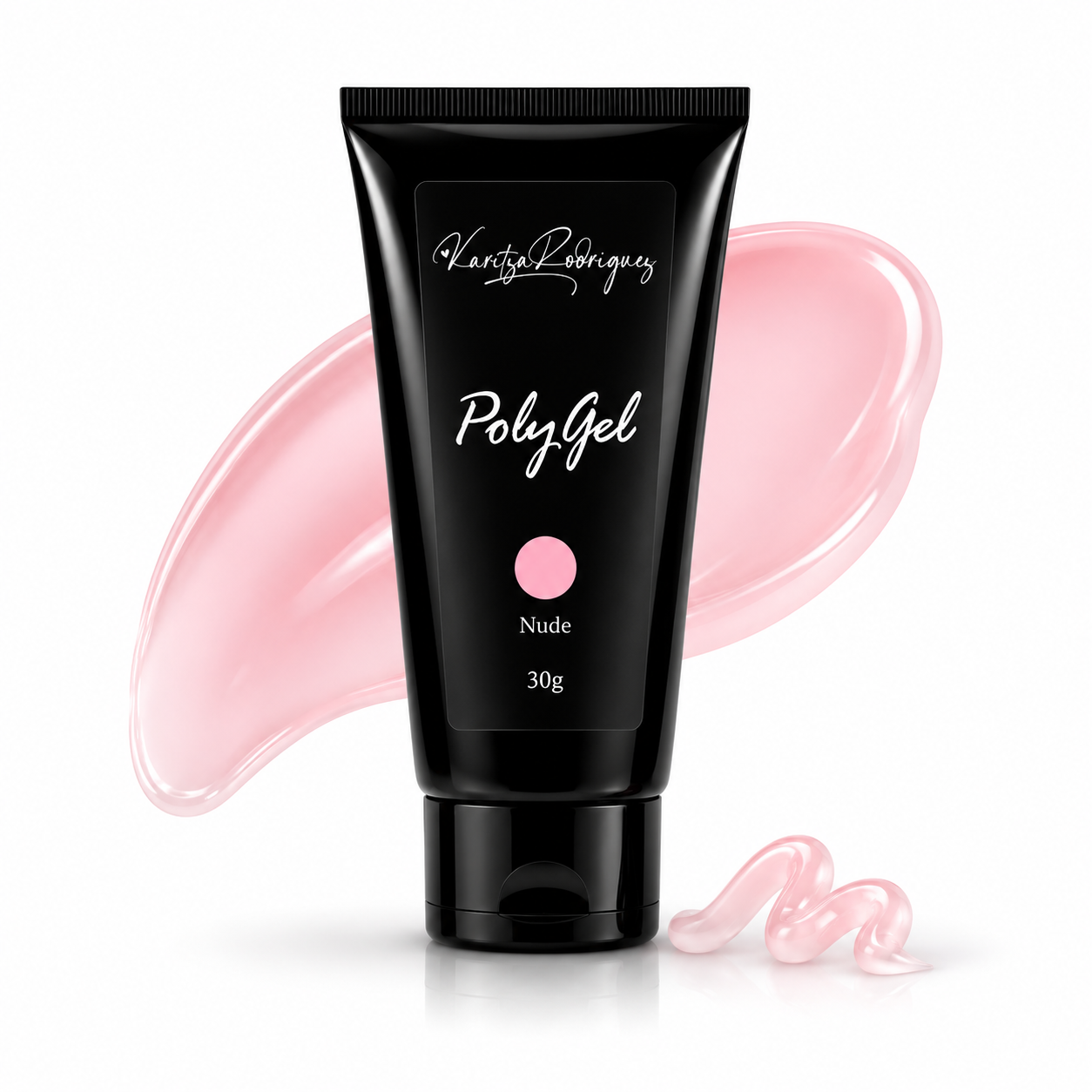 🌸 Polygel Nude Rose 30g – Elegancia Natural y Acabado Profesional.