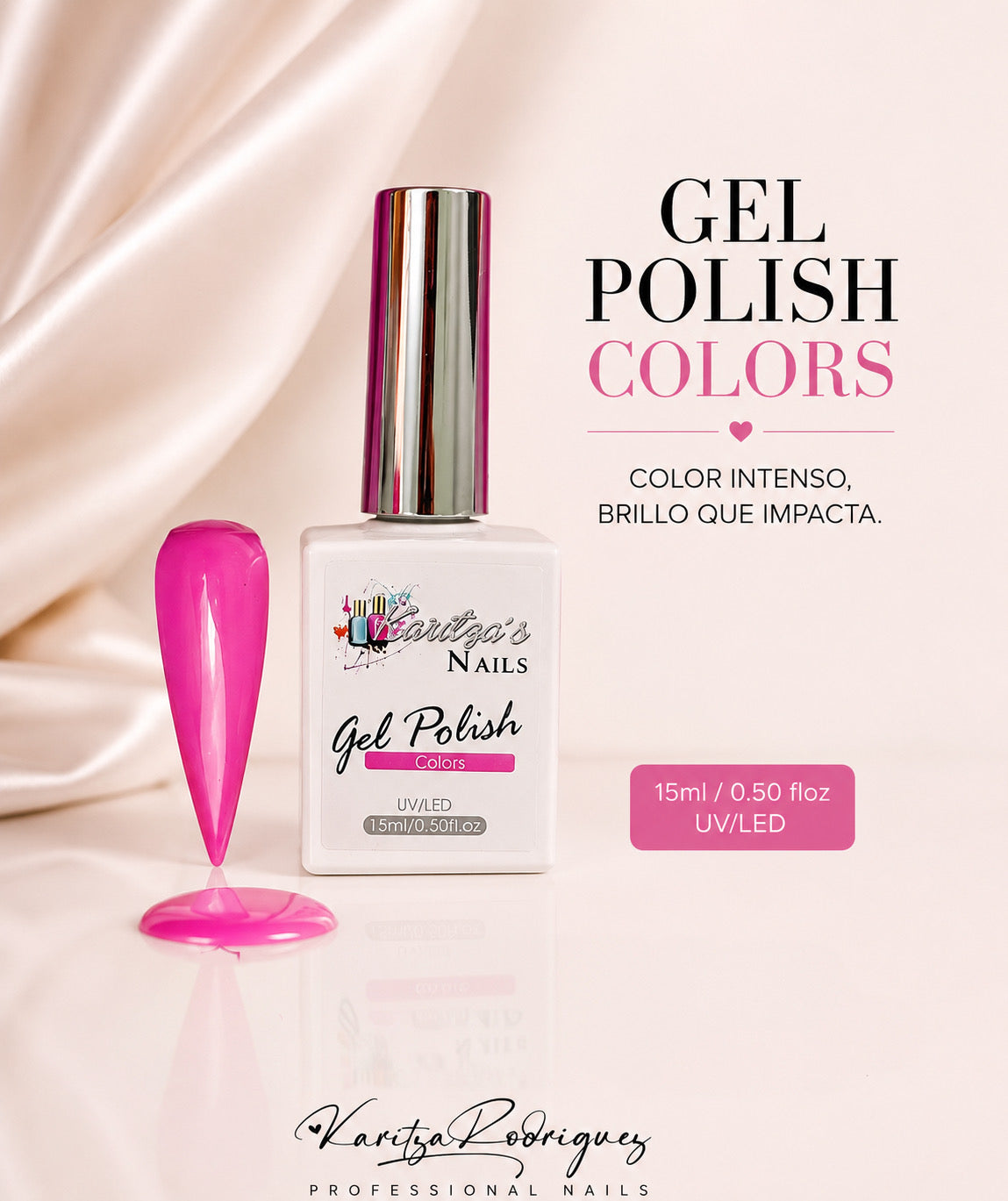 Fuchsia – Gel Polish Colors | 15 ML