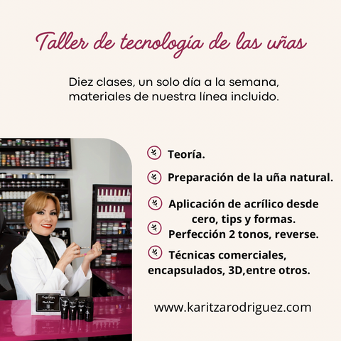 Taller de tecnología de las uñas.