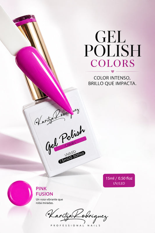 Gel Polish Colors – Pink Fusion | 15 ml