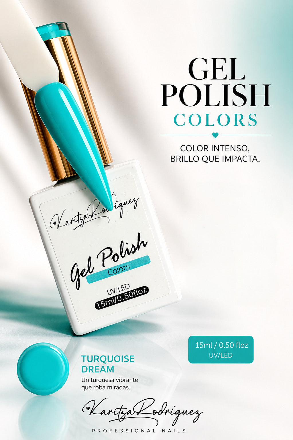 Turquoise Dream – Gel Polish Colors | 15 ml