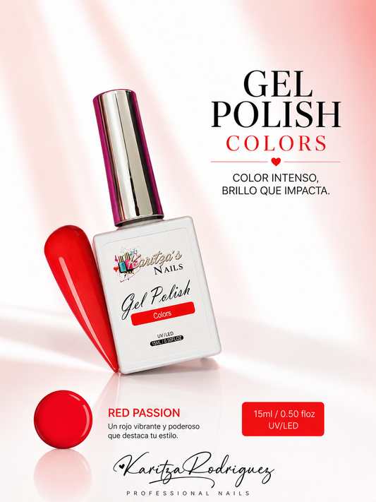 Red Passion – Gel Polish Colors / 15 ML