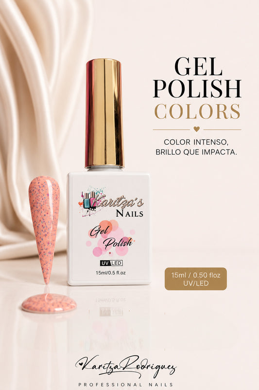 Peach Sprinkles – Gel Polish Colors | 15 ML