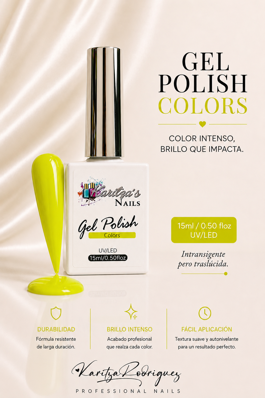 Neon Lime – Gel Polish Colors | 15 ML