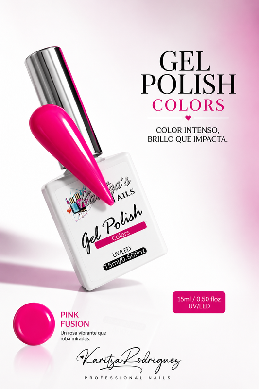 Gel Polish Pink Fusion – 15ML