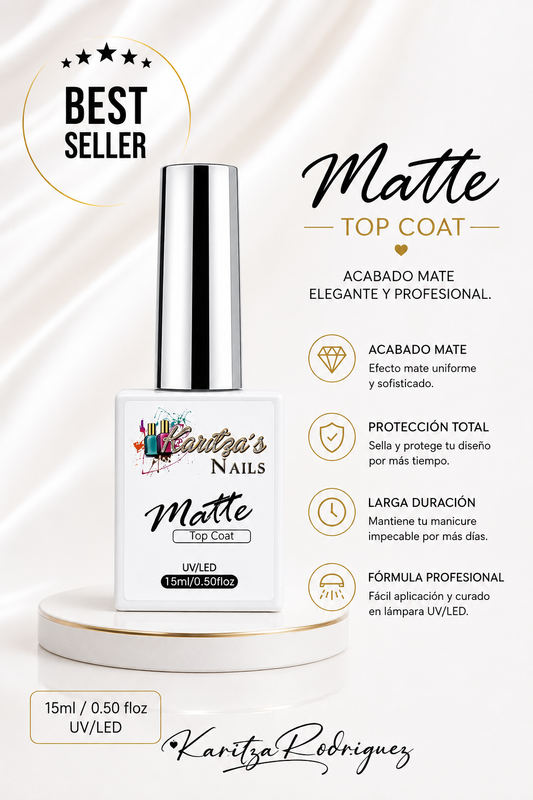 Matte Top Coat – 15ML