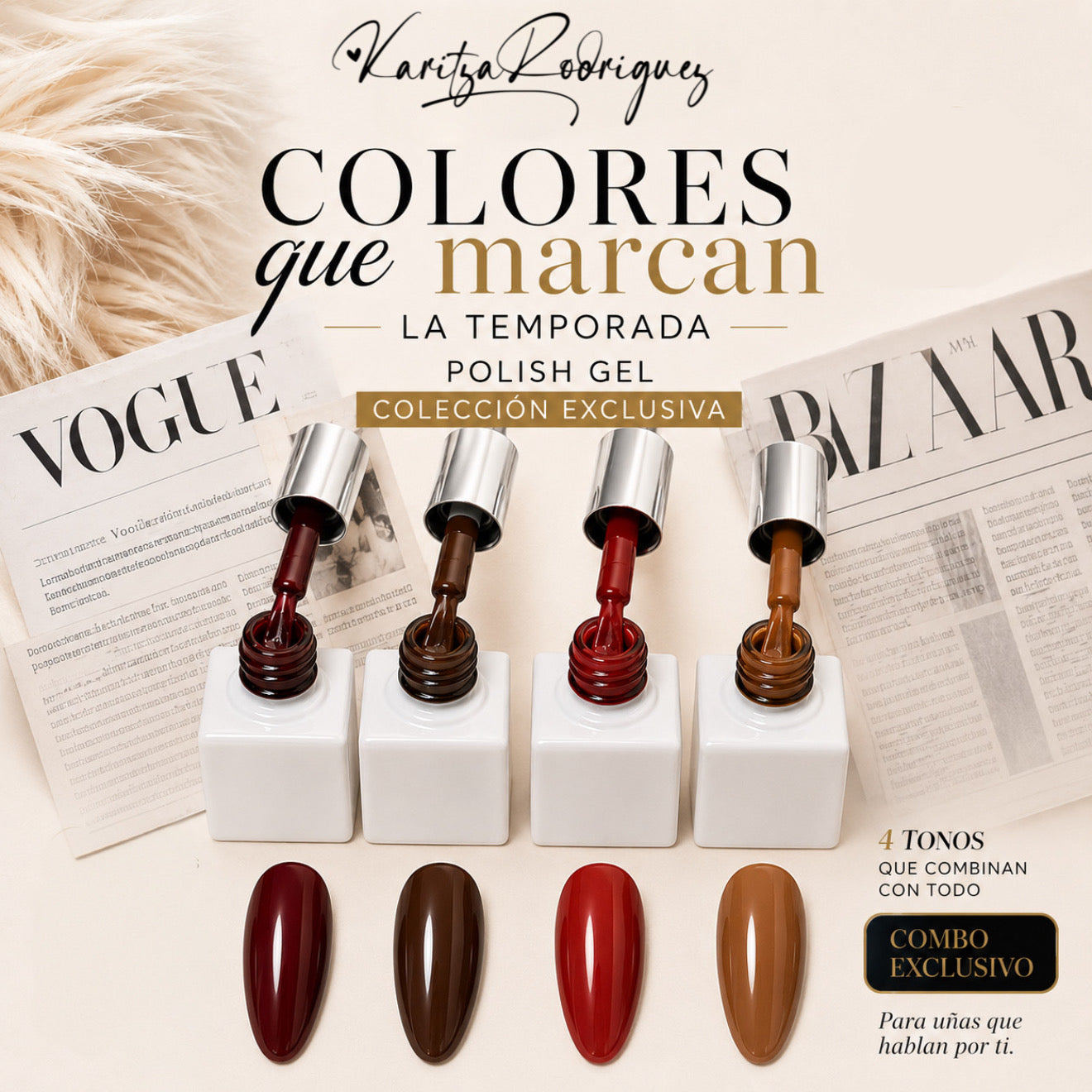 Fall Trend Collection – Polish Gel Set de 4